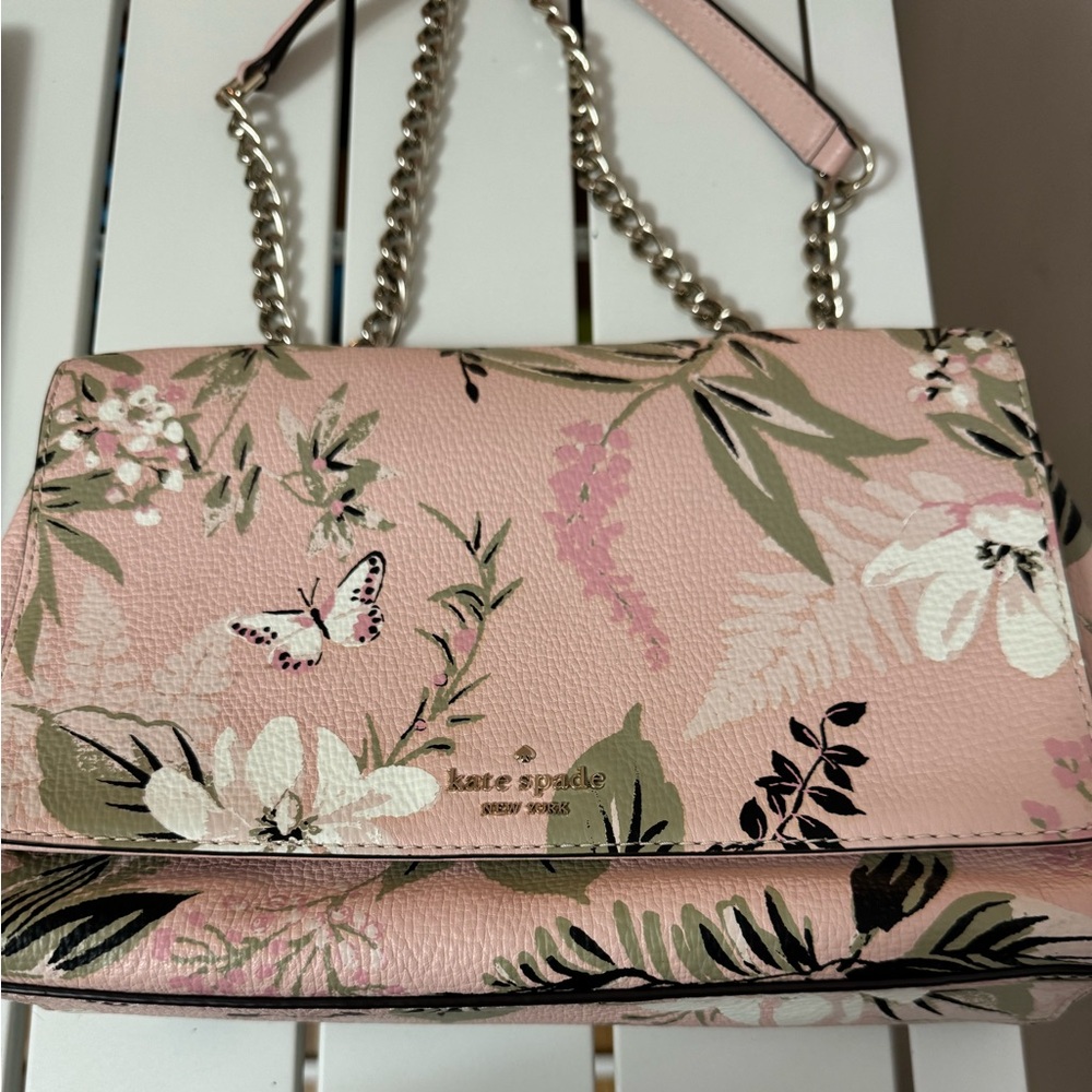 Kate Spade Pink Floral Bag